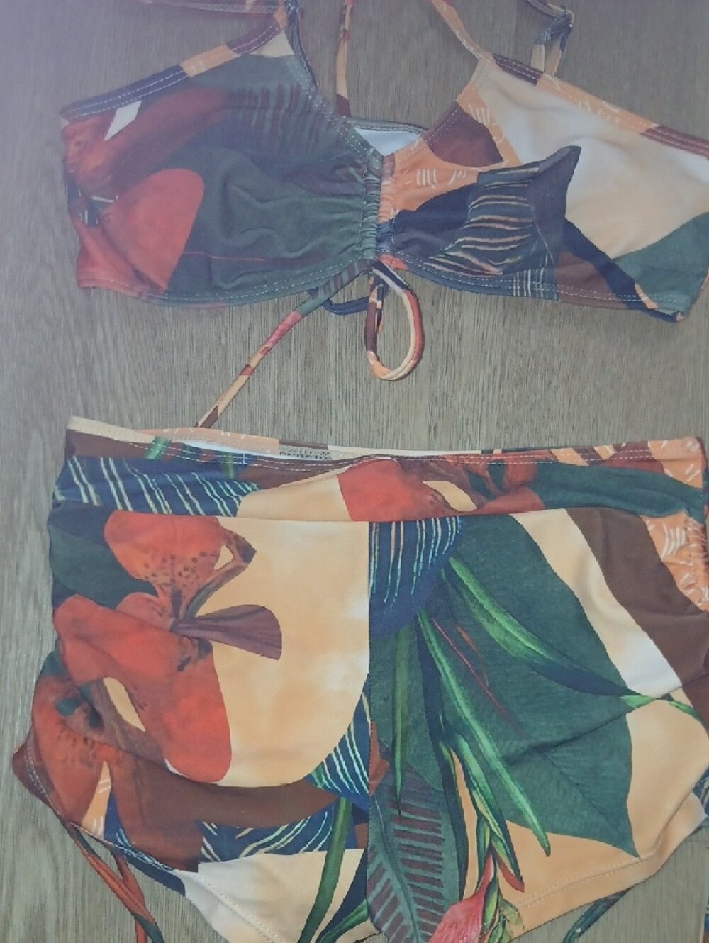 Tropical Two-Piece Bikini - Picture 2 of 2